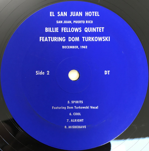 Album herunterladen Billie Fellows Quintet - Featuring Dom One Time Only