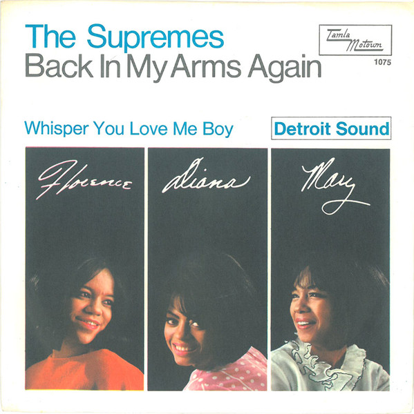 The Supremes – Back In My Arms Again (1965, Vinyl) - Discogs