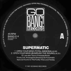 Supermatic - Open Your Mind / Othon album cover