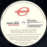 HMV渋谷】DANIEL WANG/NOCTURNES(ENV013)-