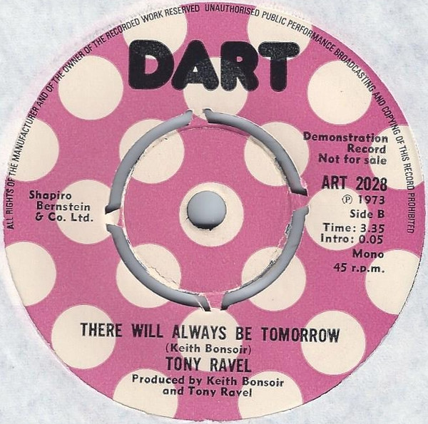 ladda ner album Tony Ravel - Wait Till Tomorrow