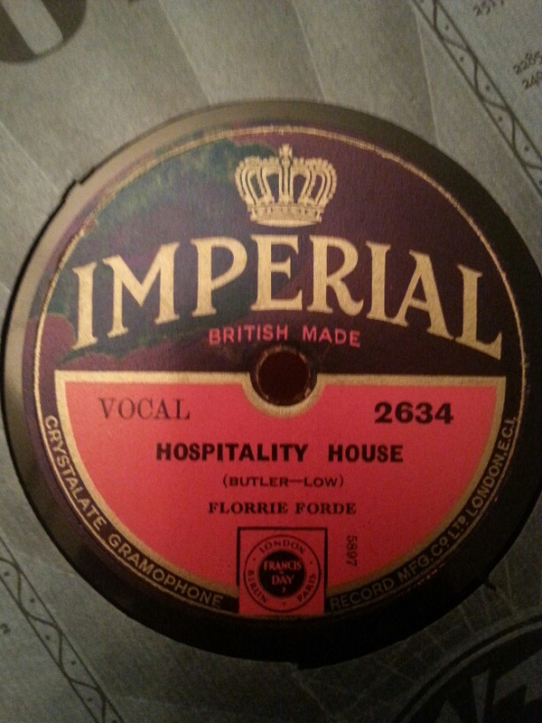 descargar álbum Florrie Forde - Hospitality House Follow Your Uncle Bob