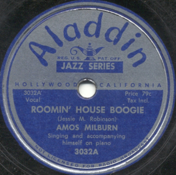 Album herunterladen Amos Milburn - Roomin House Boogie Empty Arms Blues