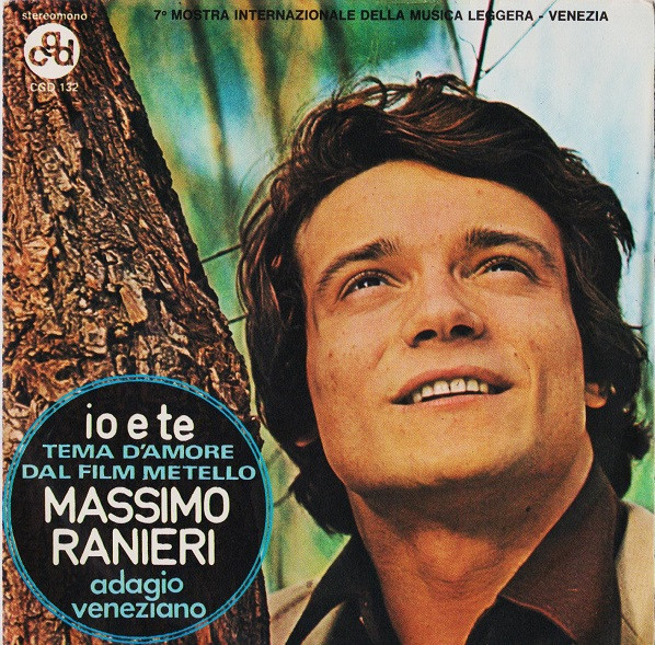 descargar álbum Massimo Ranieri - Io E Te Adagio Veneziano