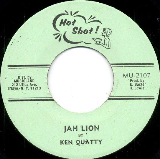 télécharger l'album Ken Quatty The Actions - Jah Lion Holy Moutt Zion