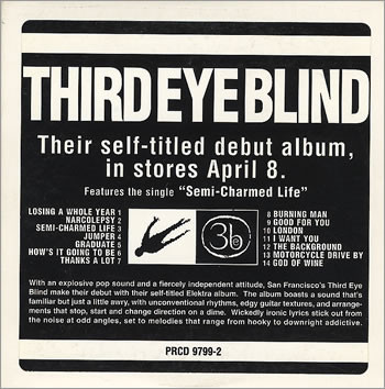 Third Eye Blind - Third Eye Blind | Releases | Discogs