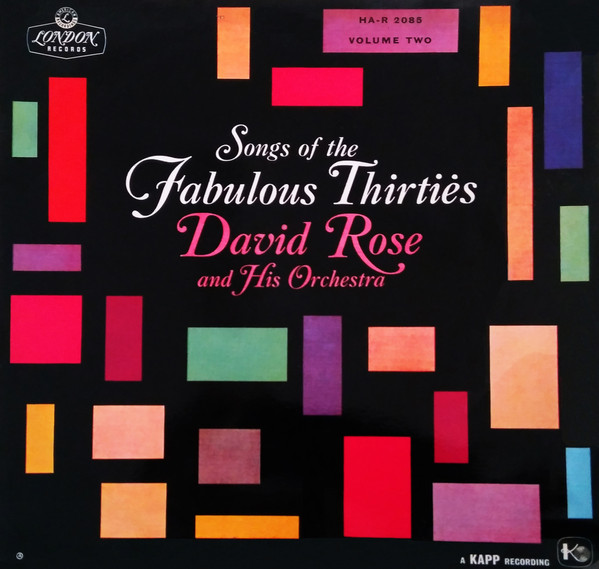 descargar álbum David Rose - Songs Of The Fabulous Thirties Volume 12