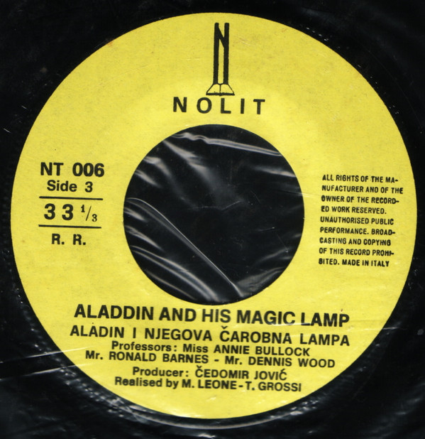 lataa albumi Annie Bullock, Ronald Barnes & Dennis Wood - James Howard Kunstlers Alladin An His Magic Lamp