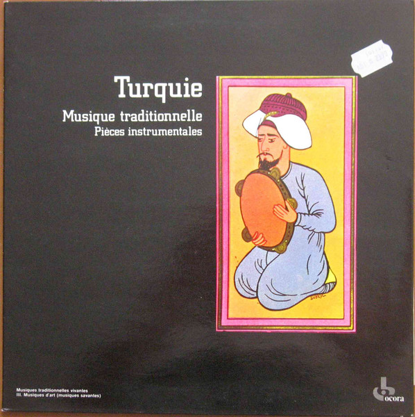 Turquie Musique Traditionnelle - Piéces Instrumentales (1988