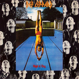 国内盤帯付 PPD-3088, 1990 / Def Leppard / High 'N' Dry / 1981年発売のセカンド・アルバム。アメリカ・チャートで38位を記録。
