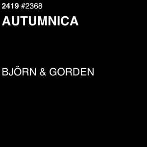 Björn & Gorden - Autumnica album cover