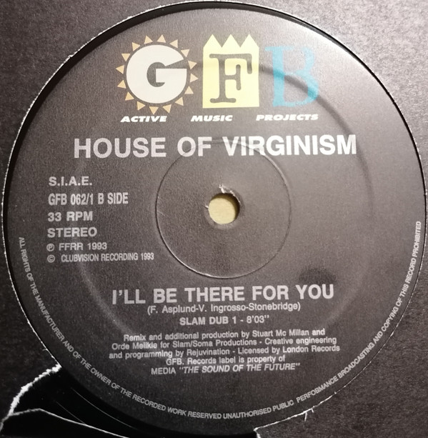 baixar álbum House Of Virginism - Ill be There for you