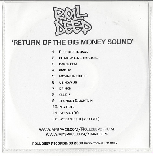 descargar álbum Roll Deep - Return Of The Big Money Sound