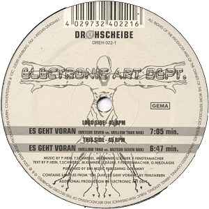 Electronic Art Dept. - Es Geht Voran (Vinyl, Germany, 2004) For 