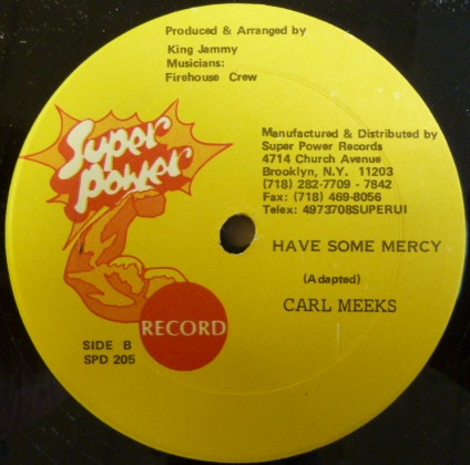 baixar álbum Carla Marshall Carl Meeks - In Ting Have Some Mercy