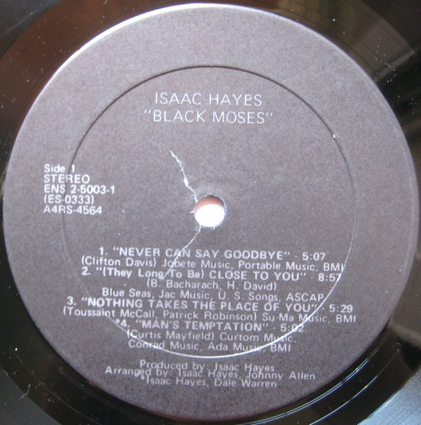 Isaac Hayes - Black Moses | Enterprise (ENS 2-5003) - 3