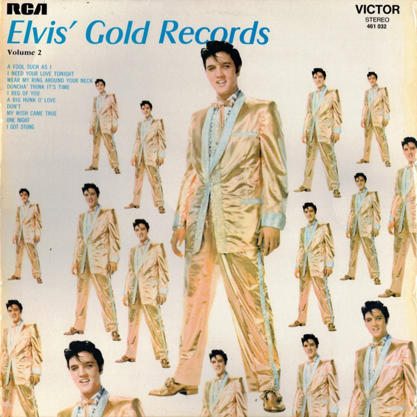 Elvis – Elvis' Gold Records - Volume 2 (1974, Vinyl) - Discogs