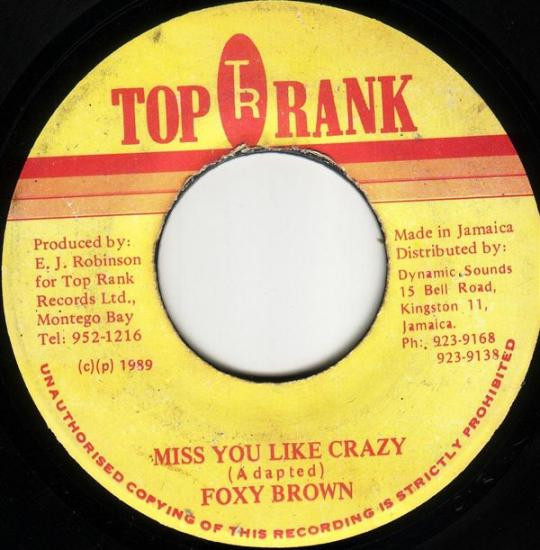 télécharger l'album Foxy Brown - Miss You Like Crazy