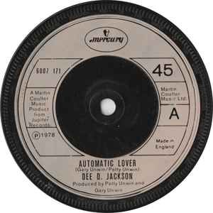 Automatic Lover (Vinyl, 7
