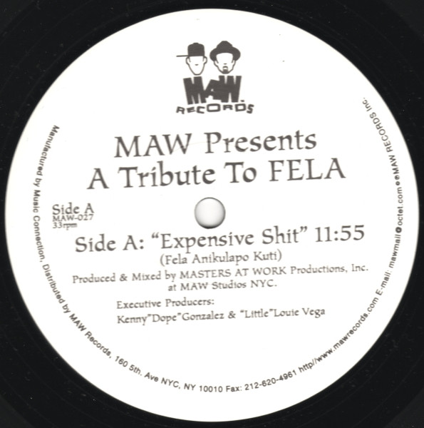 MAW – A Tribute To Fela (1999, Vinyl) - Discogs