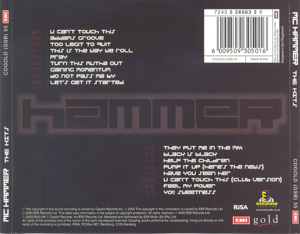 Album herunterladen MC Hammer - The Hits