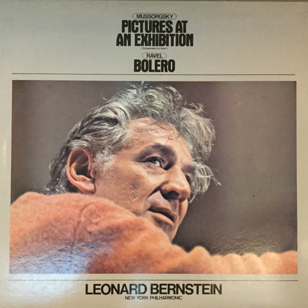 lataa albumi Mussorgsky Bernstein, New York Philharmonic - Pictures At An Exhibition Bolero