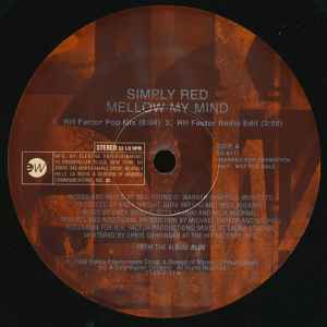 Simply Red - Mellow My Mind album cover