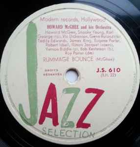 Howard McGhee And His Orchestra - Rummage Bounce / Mad Hype album cover