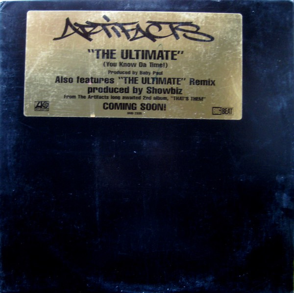 Artifacts – The Ultimate (1997, Vinyl) - Discogs