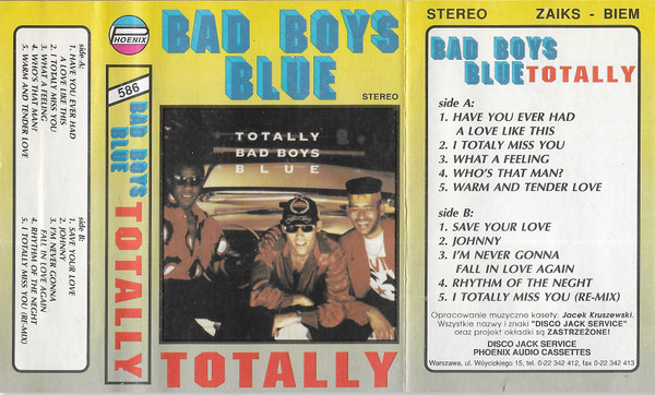 Bad Boys Blue – Totally (Cassette) - Discogs