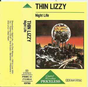 Thin Lizzy - Nightlife album cover