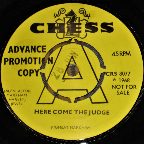 Wanted-Records - Pigmeat Markham - Here Comes The Judge b/w The