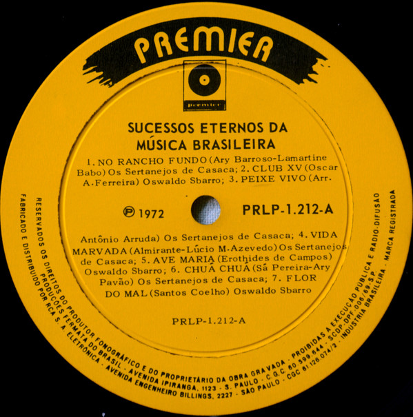 baixar álbum Os Sertanejos De Casaca, Oswaldo Sbarro - Sucessos Eternos Da Musica Brasileira