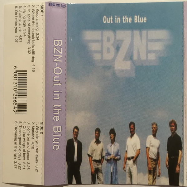 BZN – Out In The Blue (2001, Cassette) - Discogs