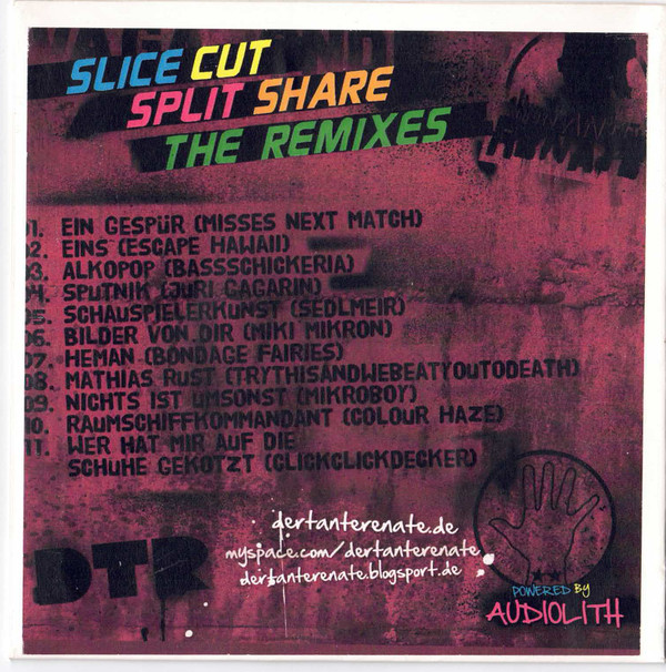 baixar álbum Der Tante Renate - Slice Cut Split Share The Remixes