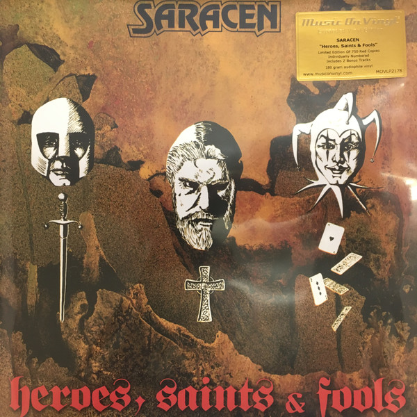 Saracen – Heroes, Saints & Fools (2018, Red, Vinyl) - Discogs