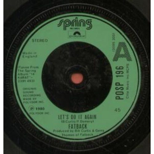 Fatback – Let's Do It Again (1980, Vinyl) - Discogs
