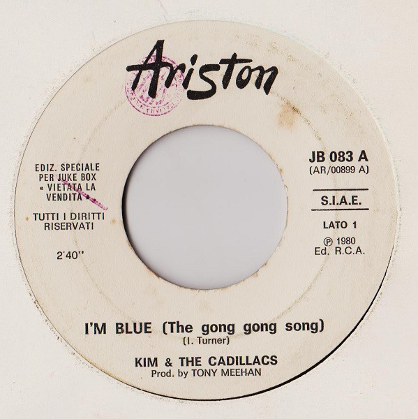 Kim & The Cadillacs / UB 40 – I'm Blue (The Gong Gong Song) / Food For  Thought (1980, Vinyl) - Discogs