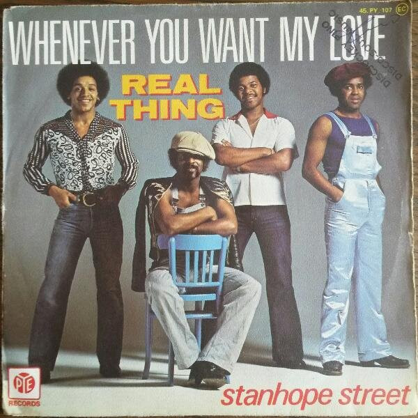The Real Thing – Whenever You Want My Love (1978, Vinyl) - Discogs