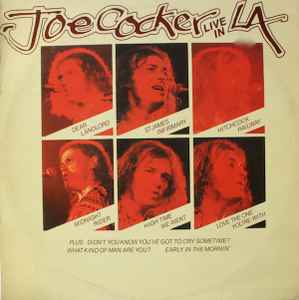 Joe Cocker - Live In L.A. album cover