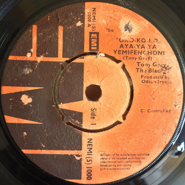 last ned album Tony Grey & The Black '7' - Shes My Love