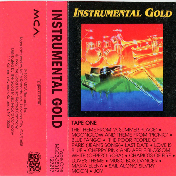 INSTRUMENTAL GOLD - 2-CD SET - BRAND NEW - FREE SHIPPING!