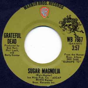 The Grateful Dead - Sugar Magnolia album cover