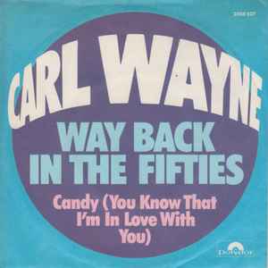 Carl Wayne - Way Back In The Fifties album cover