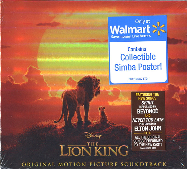 The Lion King (Original Motion Picture Soundtrack) (2019, CD