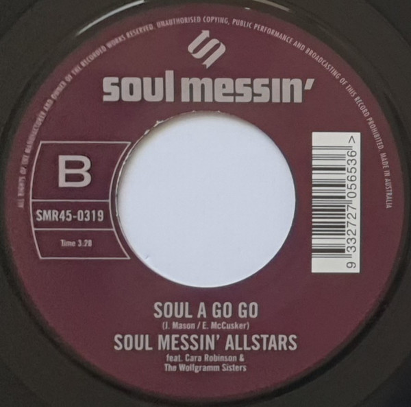 last ned album Soul Messin' Allstars - Soul A Go Go