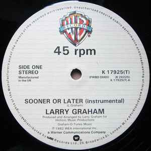 Sooner Or Later - Larry Graham