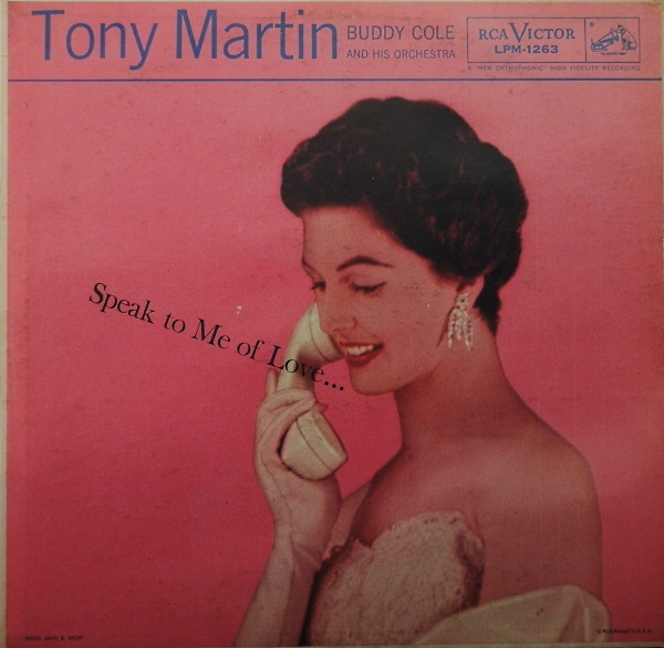 ☆VOCAL□トニー・マーティン / TONY MARTIN□SPEAK TO ME OF LOVE ...
