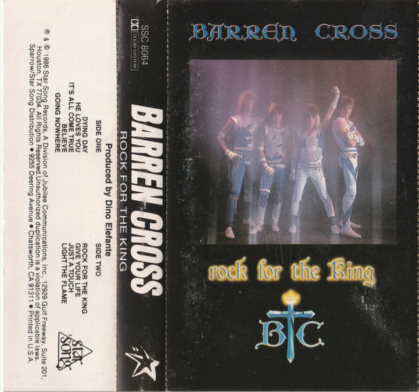 Barren Cross – Rock For The King (1986, Vinyl) - Discogs