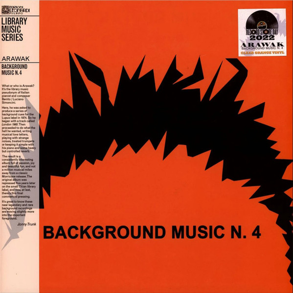 Arawak – Background Music N. 4 (2022, Clear Orange, Vinyl) - Discogs